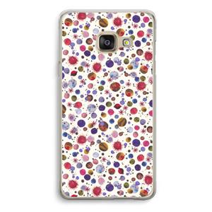 CaseCompany Planets Space: Samsung A3 (2017) Transparant Hoesje