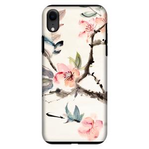 CaseCompany Japanse bloemen: iPhone XR Tough Case