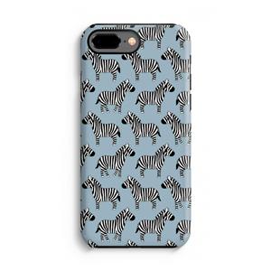 CaseCompany Zebra: iPhone 7 Plus Tough Case