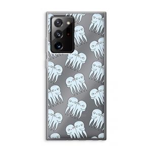 CaseCompany Octopussen: Samsung Galaxy Note 20 Ultra / Note 20 Ultra 5G Transparant Hoesje
