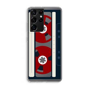CaseCompany Here's your tape: Samsung Galaxy S21 Ultra Transparant Hoesje