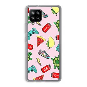 CaseCompany Things Jamie Loves: Samsung Galaxy A42 5G Transparant Hoesje