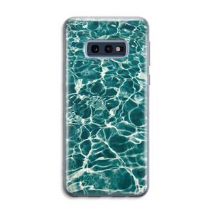 CaseCompany Weerkaatsing water: Samsung Galaxy S10e Transparant Hoesje