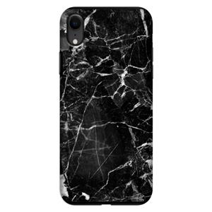CaseCompany Zwart Marmer 2: iPhone XR Tough Case