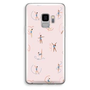 CaseCompany Dancing #3: Samsung Galaxy S9 Transparant Hoesje