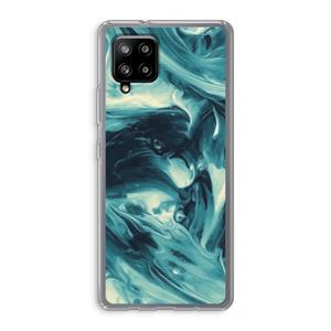 CaseCompany Dreaming About Whales: Samsung Galaxy A42 5G Transparant Hoesje