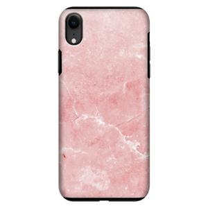 CaseCompany Roze marmer: iPhone XR Tough Case