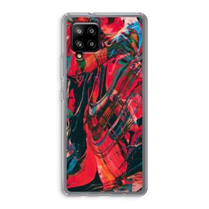 CaseCompany Endless Descent: Samsung Galaxy A42 5G Transparant Hoesje