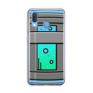 CaseCompany Chug Bottle: Samsung Galaxy A40 Transparant Hoesje