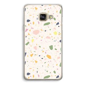 CaseCompany Terrazzo N°21: Samsung A3 (2017) Transparant Hoesje