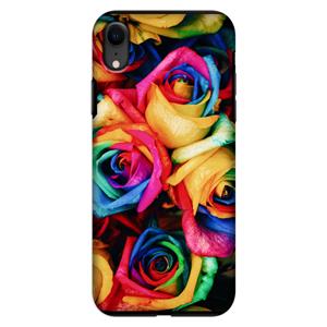 CaseCompany Neon bloemen: iPhone XR Tough Case