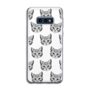 CaseCompany Kitten: Samsung Galaxy S10e Transparant Hoesje