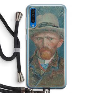 CaseCompany Van Gogh: Samsung Galaxy A50 Transparant Hoesje met koord