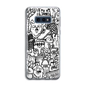 CaseCompany Vexx Mixtape #2: Samsung Galaxy S10e Transparant Hoesje