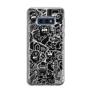 CaseCompany Vexx Black City : Samsung Galaxy S10e Transparant Hoesje