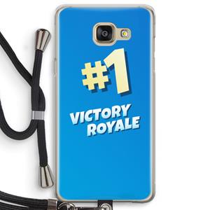 CaseCompany Victory Royale: Samsung Galaxy A5 (2016) Transparant Hoesje met koord
