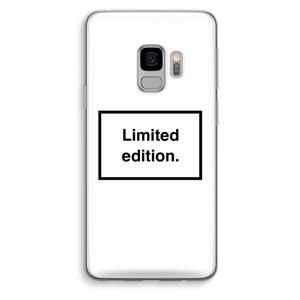 CaseCompany Limited edition: Samsung Galaxy S9 Transparant Hoesje