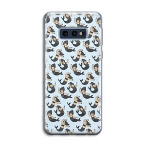 CaseCompany Zeemeermin: Samsung Galaxy S10e Transparant Hoesje
