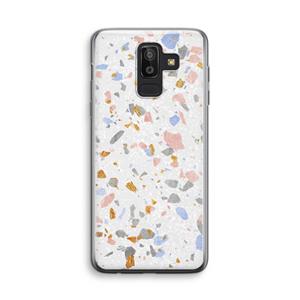 CaseCompany Terrazzo N°8: Samsung Galaxy J8 (2018) Transparant Hoesje