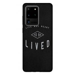 CaseCompany To be lived: Samsung Galaxy S20 Ultra Tough Case