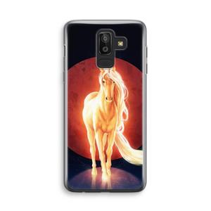 CaseCompany Last Unicorn: Samsung Galaxy J8 (2018) Transparant Hoesje