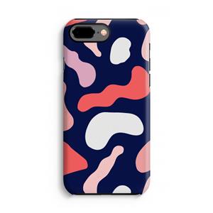 CaseCompany Memphis Shapes Pink: iPhone 7 Plus Tough Case