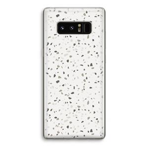 CaseCompany Terrazzo N°14: Samsung Galaxy Note 8 Transparant Hoesje