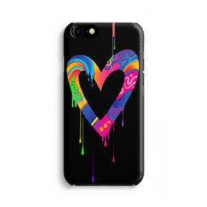 CaseCompany Melts My Heart: iPhone 8 Volledig Geprint Hoesje