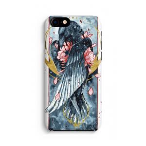 CaseCompany Golden Raven: iPhone 8 Volledig Geprint Hoesje