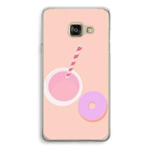CaseCompany Donut: Samsung A3 (2017) Transparant Hoesje