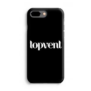 CaseCompany Topvent Zwart: iPhone 7 Plus Tough Case