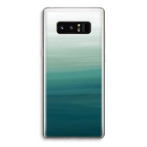 CaseCompany Ocean: Samsung Galaxy Note 8 Transparant Hoesje