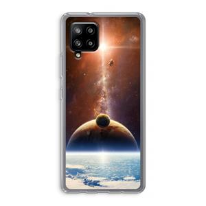CaseCompany Omicron 2019: Samsung Galaxy A42 5G Transparant Hoesje
