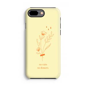 CaseCompany No rain no flowers: iPhone 7 Plus Tough Case