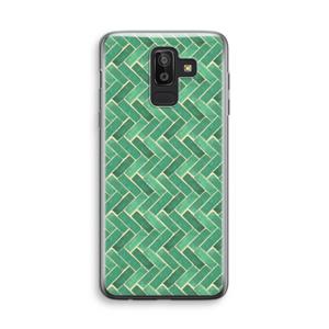 CaseCompany Moroccan tiles 2: Samsung Galaxy J8 (2018) Transparant Hoesje