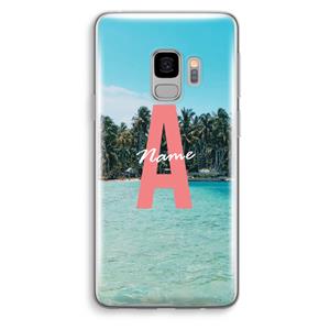 CaseCompany Pacific Dream: Samsung Galaxy S9 Transparant Hoesje