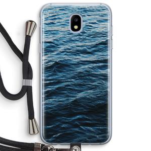 CaseCompany Oceaan: Samsung Galaxy J5 (2017) Transparant Hoesje met koord