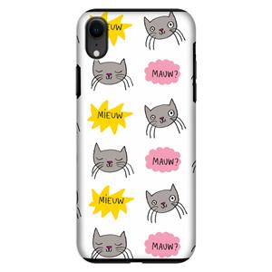 CaseCompany Meow: iPhone XR Tough Case