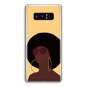 CaseCompany Golden hour: Samsung Galaxy Note 8 Transparant Hoesje