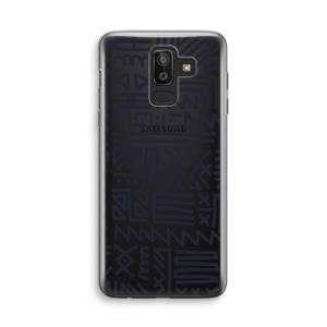 CaseCompany Marrakech print: Samsung Galaxy J8 (2018) Transparant Hoesje