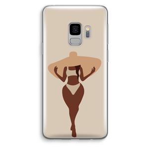 CaseCompany Let's get salty: Samsung Galaxy S9 Transparant Hoesje