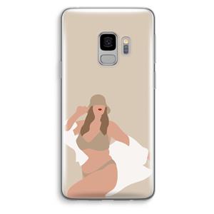 CaseCompany One of a kind: Samsung Galaxy S9 Transparant Hoesje