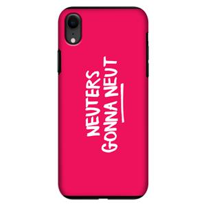CaseCompany Neuters (roze): iPhone XR Tough Case