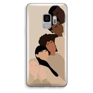 CaseCompany Sweet creatures: Samsung Galaxy S9 Transparant Hoesje
