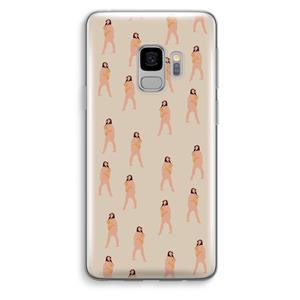 CaseCompany You're so golden: Samsung Galaxy S9 Transparant Hoesje