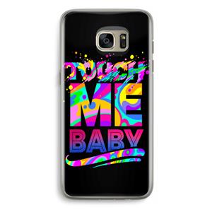 CaseCompany Touch Me: Samsung Galaxy S7 Edge Transparant Hoesje