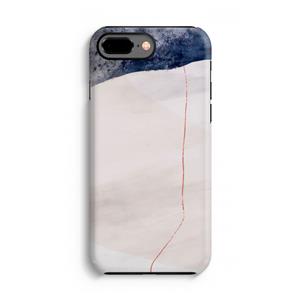 CaseCompany Stone White: iPhone 7 Plus Tough Case