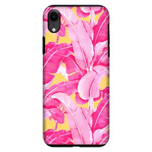 CaseCompany Pink Banana: iPhone XR Tough Case