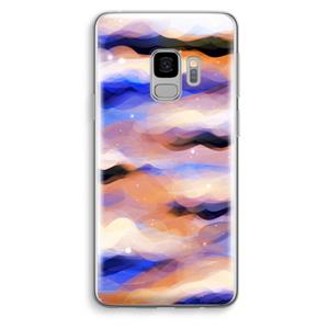CaseCompany Donkere Wolken: Samsung Galaxy S9 Transparant Hoesje