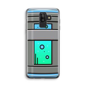 CaseCompany Chug Bottle: Samsung Galaxy J8 (2018) Transparant Hoesje